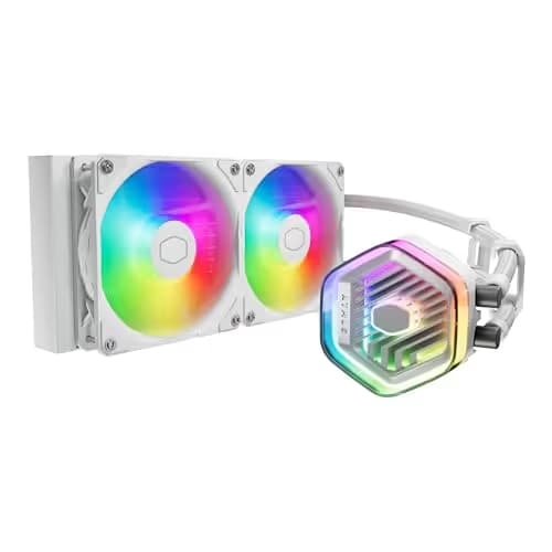 Cooler Master Masterliquid 240 Atmos Water 240mm White image