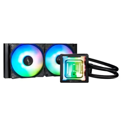 BitFenix Cube ARGB 60 CFM Water 240mm ARGB 60 CFM Black image