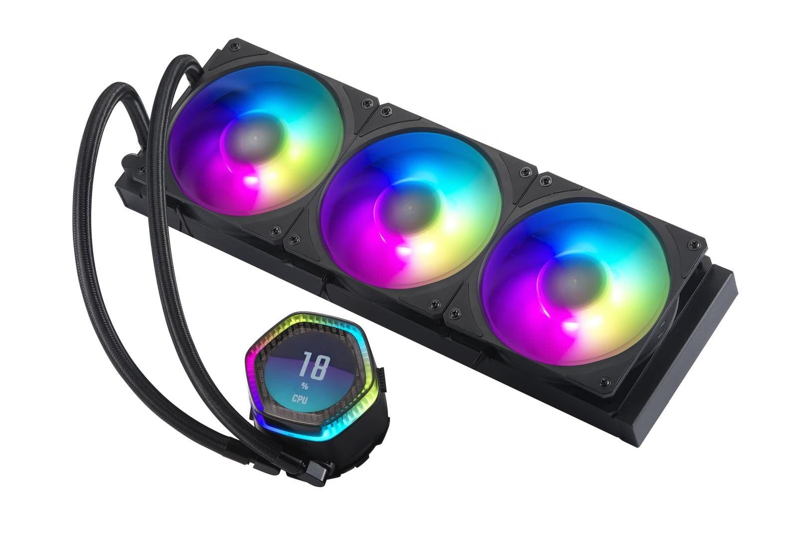 Cooler Master MasterLiquid 360 Ion 75.2 CFM Water 360mm Black image