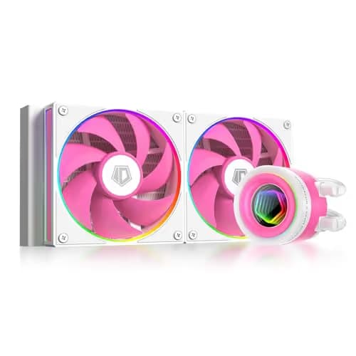 ID-COOLING FX240 INF Water 240mm 78 CFM Pink image