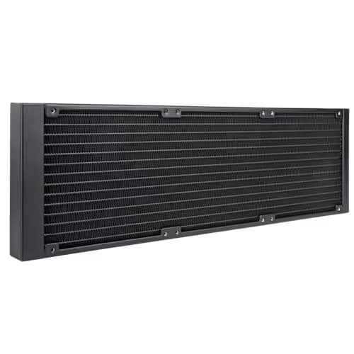 Silverstone IceMyst Water 420mm 93.29 CFM Silver / Black image