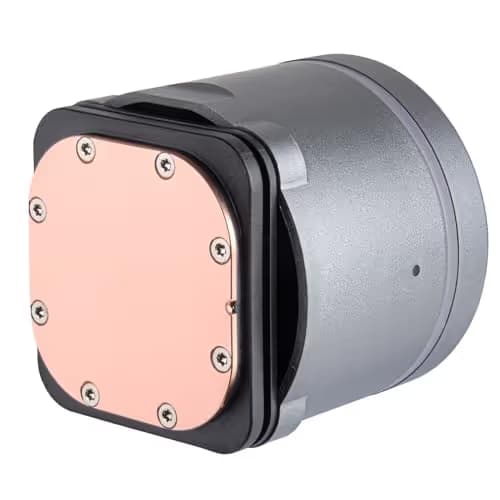Silverstone IceMyst Water 420mm 93.29 CFM Silver / Black image