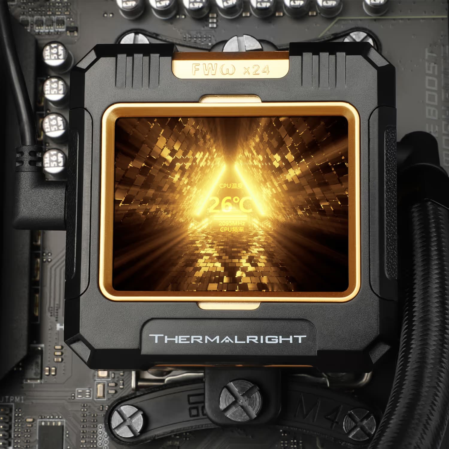 Thermalright Frozen Warframe Water 240mm Black image