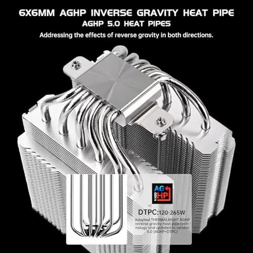 Thermalright Peerless Assassin 120 SE V2 88.89 CFM Air 155mm Black / Silver image