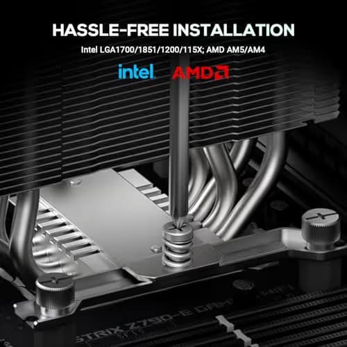 ID-COOLING BLITZ X4 Air 64.8 CFM 152mm Black / Silver image