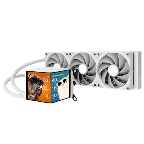 TRYX PANORAMA Water 360mm 81.32 CFM White(2024) image