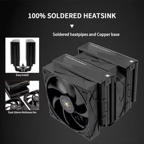 Thermalright Royal Pretor 130 Air 158mm 81.88 CFM Black image