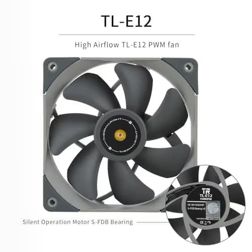 Thermalright SI-100 Air 100mm Gray / Silver 72.37 CFM image