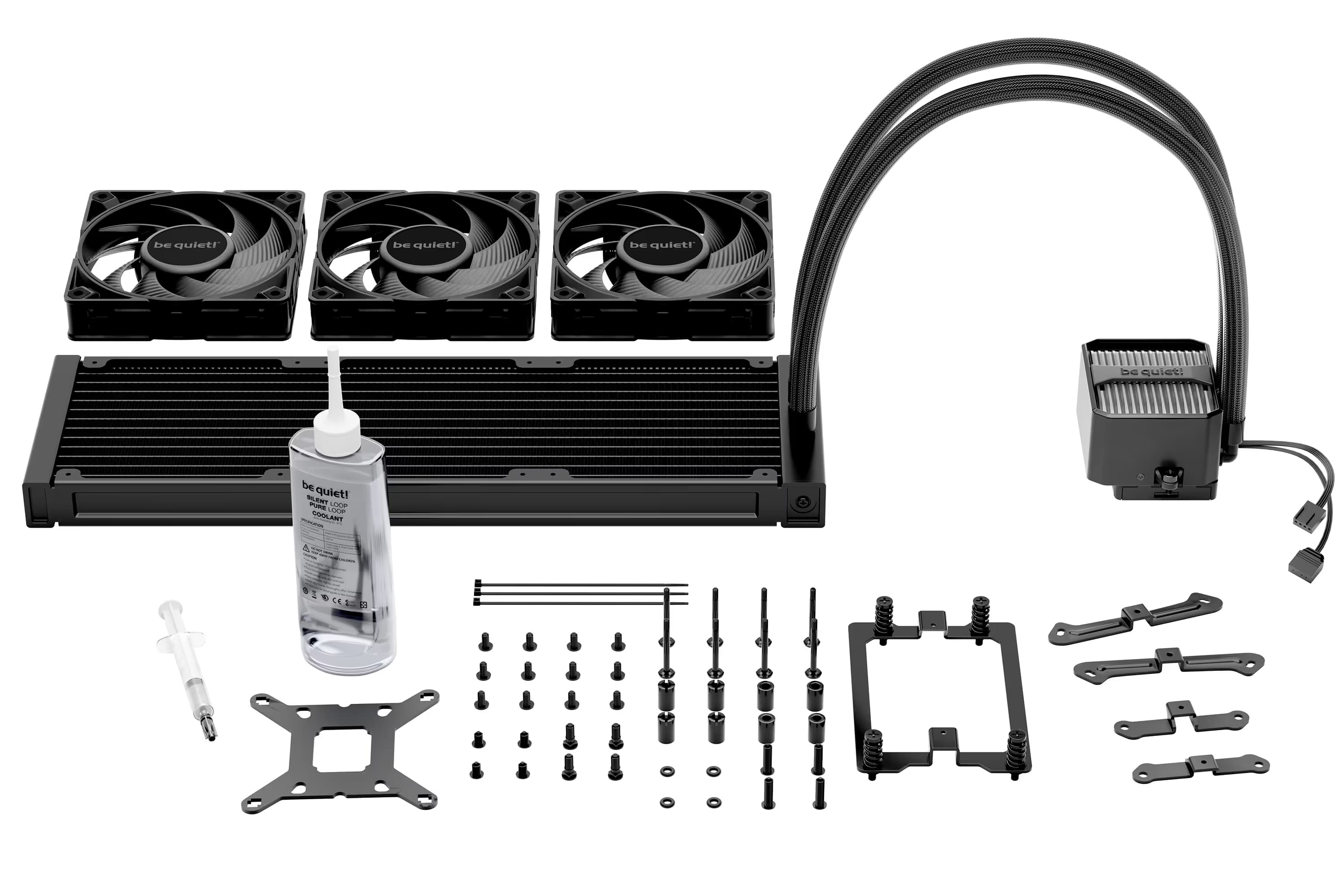 be quiet! Silent Loop 3 360mm CPU AIO Liquid Cooler Black image