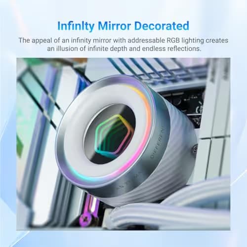ID-COOLING FX360 INF 58 CFM Water 360mm White image