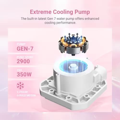 ID-COOLING FX360 INF Water 360mm Pink image