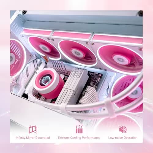 ID-COOLING FX360 INF Water 360mm Pink image