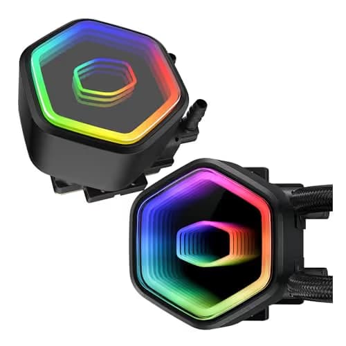 Cooler Master MasterLiquid 240 Core II 70.7 CFM Water 240mm 70.7 CFM Black image