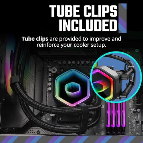 Cooler Master MasterLiquid 240 Core II 70.7 CFM Water 240mm 70.7 CFM Black image