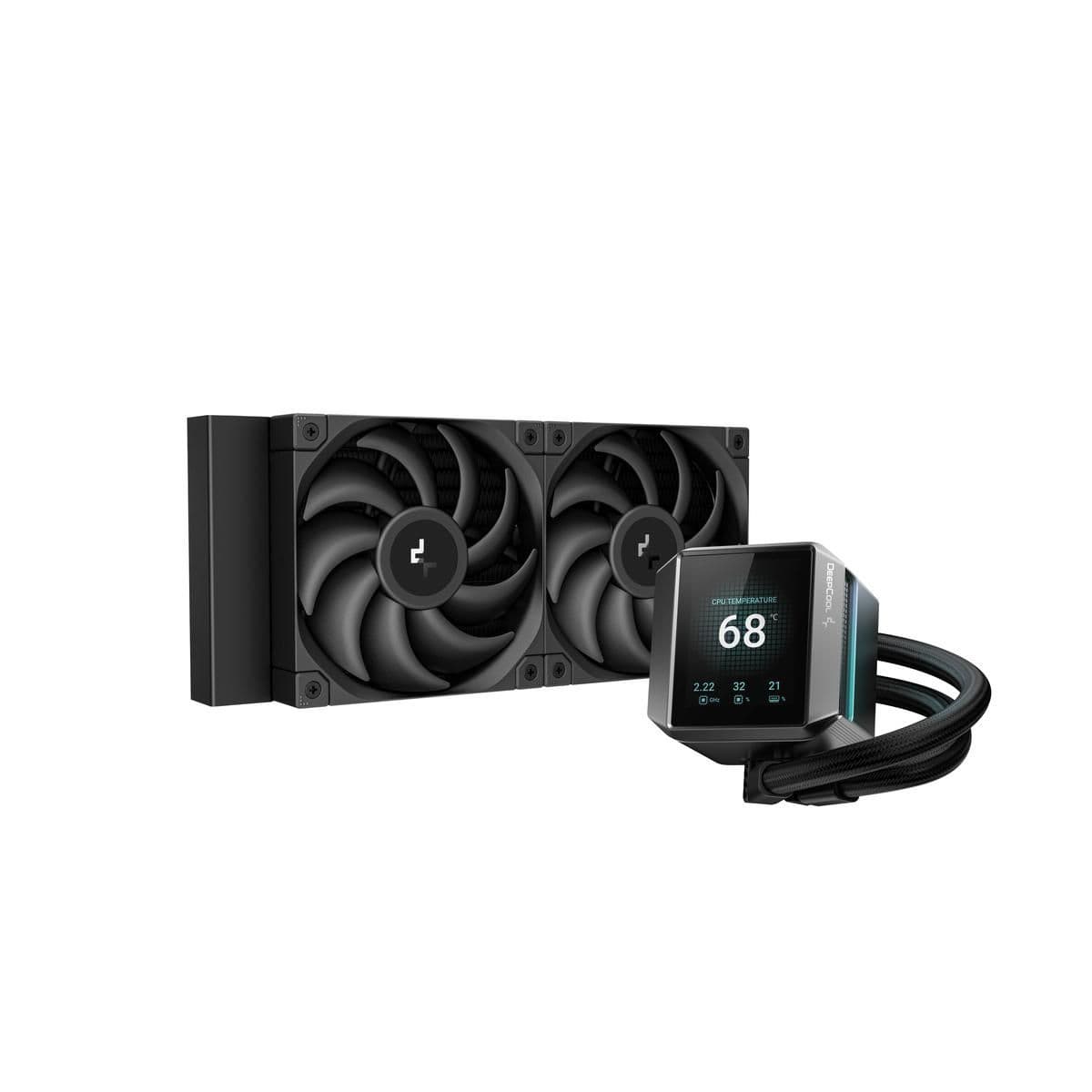 Deepcool MYSTIQUE Water 240mm (72.45CFM) Black image