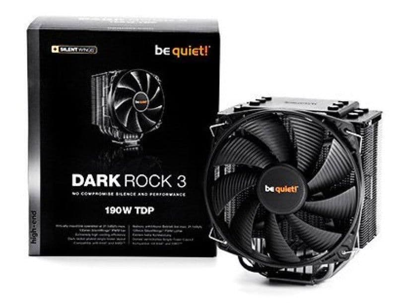 be quiet! Dark Rock 3 Air 160mm 67.8 CFM Fluid Dynamic Bearing image