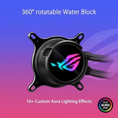 Asus ROG STRIX LC III Water 360mm ARGB 70.38 CFM Black image