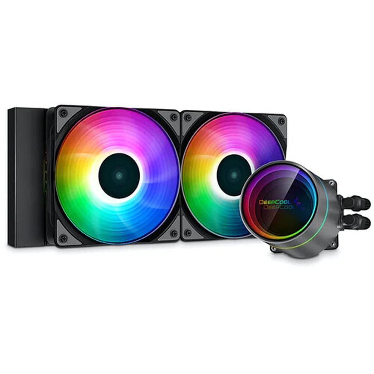Deepcool CASTLE 240EX Water 240mm A-RGB 69.34 CFM Black main image