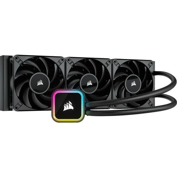Corsair iCUE H150i RGB ELITE Water 360mm Black main image