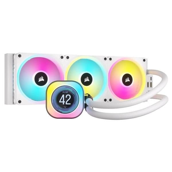 Corsair iCUE LINK H150i Water 360mm LCD White image