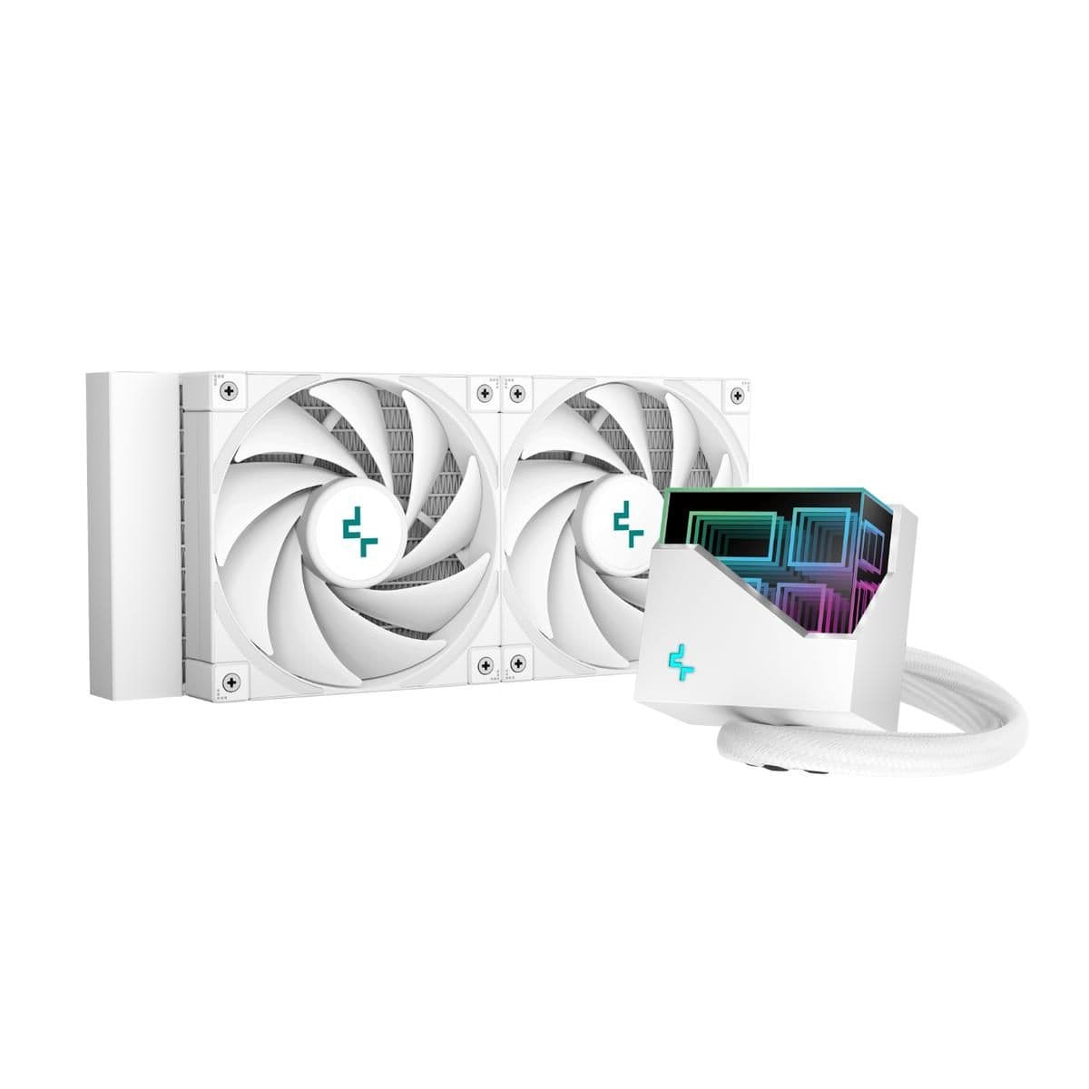 Deepcool LT520 WH Water 240mm 85.85 CFM White image