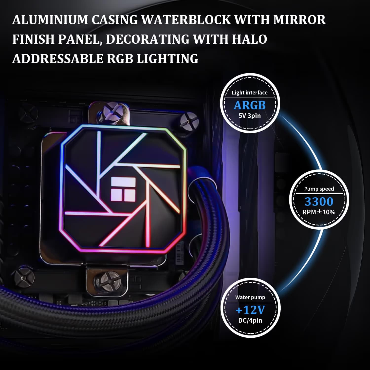 Thermalright Aqua Elite V3 Water 120mm Black image