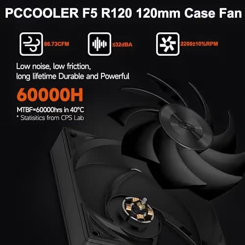 PC Cooler RZ400 V2 Air 155mm 86.73 CFM Black image
