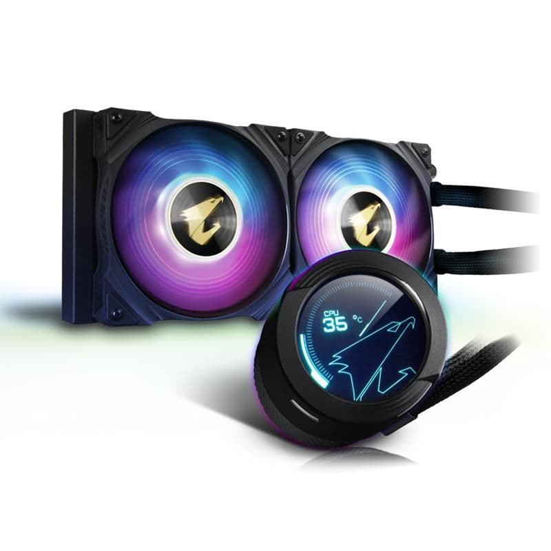 Gigabyte AORUS WATERFORCE X 60.07 CFM Water 240mm 60.07 CFM Black image