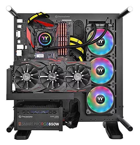 Thermaltake Floe DX RGB 360 TT Premium Edition 42.45 CFM Water 360mm Black / Gray image