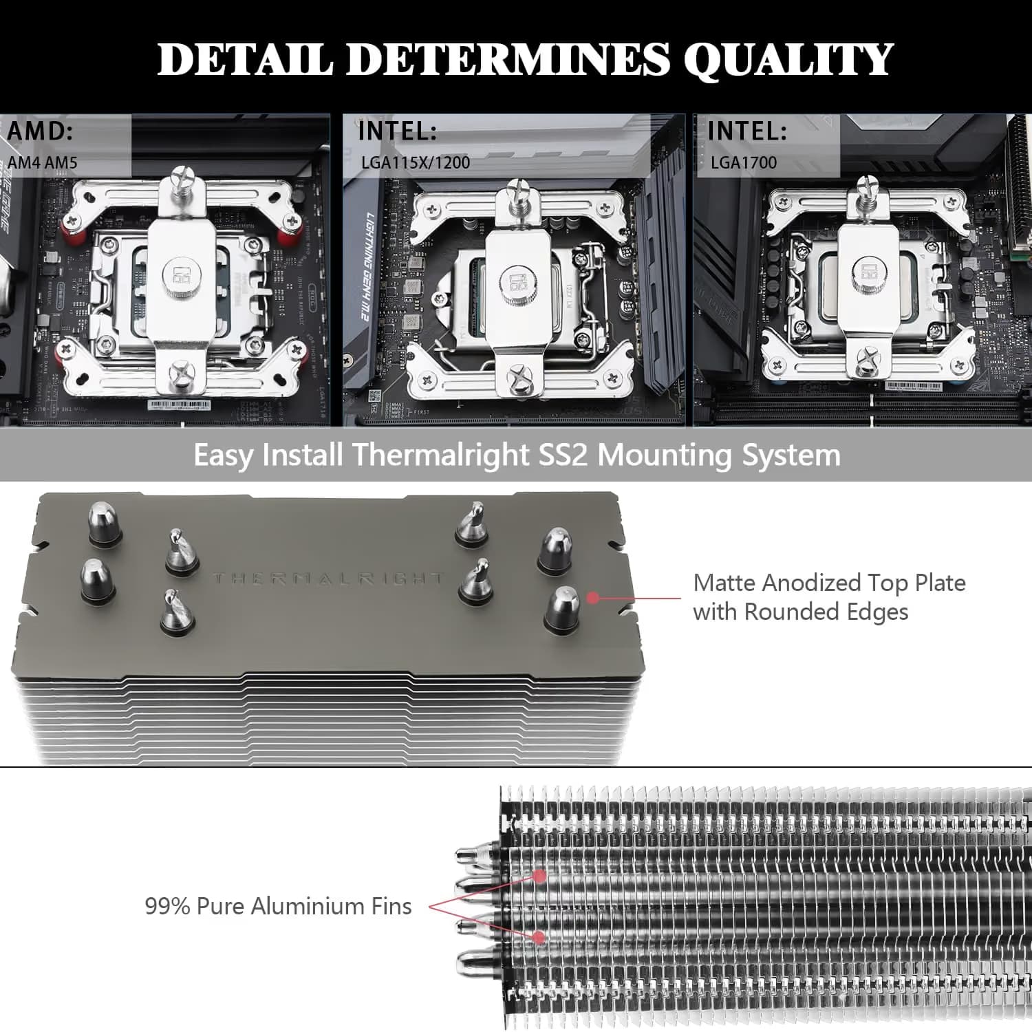Thermalright Assassin Spirit V2 Plus Air 154mm Gray image