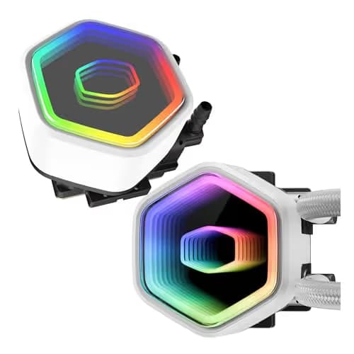 Cooler Master MasterLiquid 360 Core II Water 360mm 70.7 CFM White image