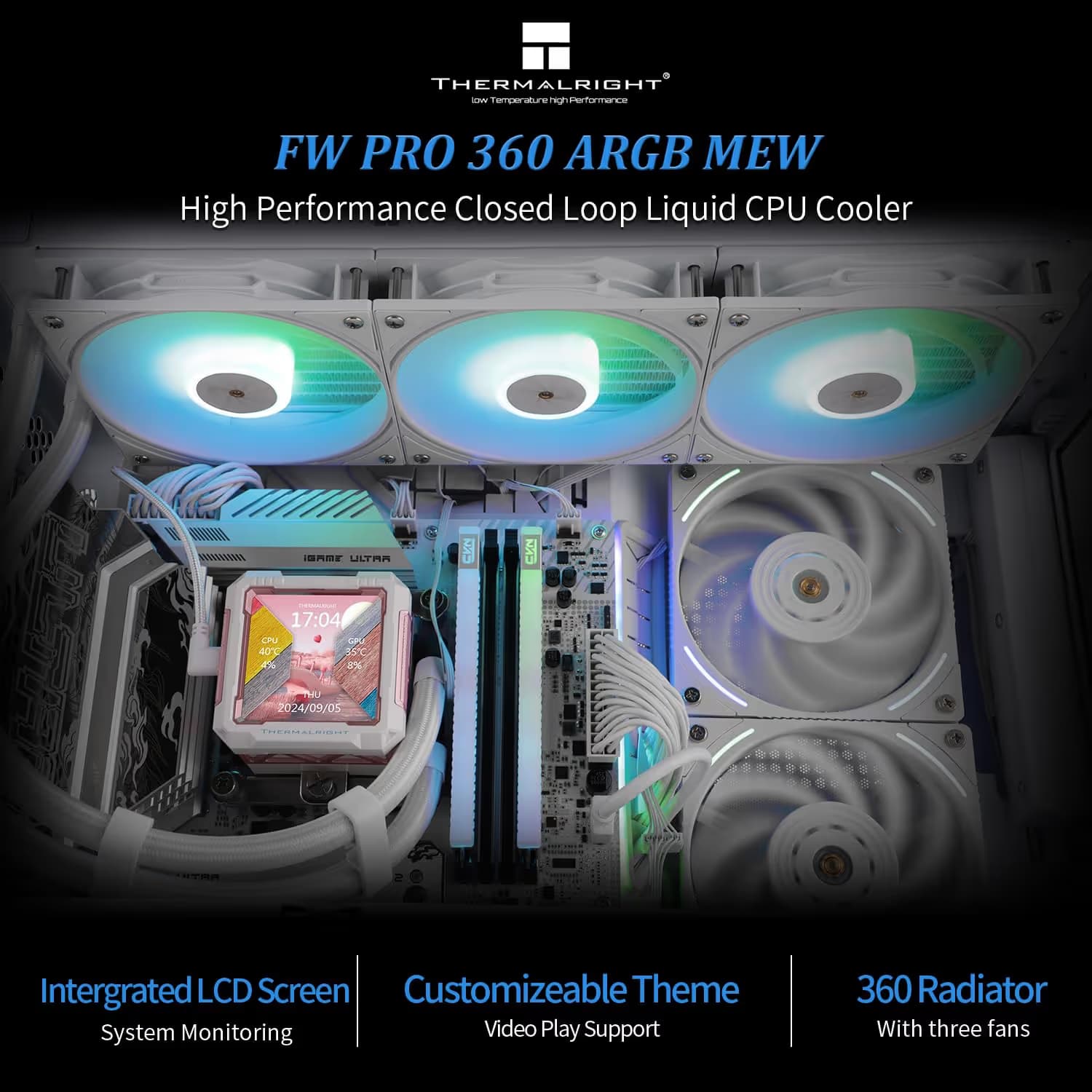 Thermalright Frozen Warframe PRO 360 ARGB MEW image