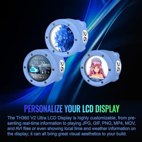 Thermaltake TH360 V2 Ultra ARGB Hydrangea Blue image