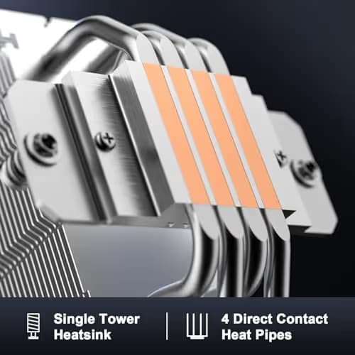 ID-COOLING FROZN A410 SE ARGB Air 152mm 58 CFM Black / Silver image