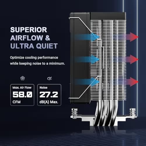 ID-COOLING FROZN A410 SE ARGB Air 152mm 58 CFM Black / Silver image