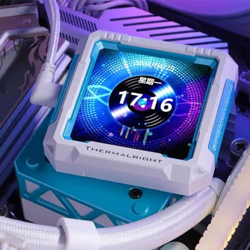 Thermalright Frozen Warframe PRO Water 360mm ARGB 70.84 CFM White / Blue image