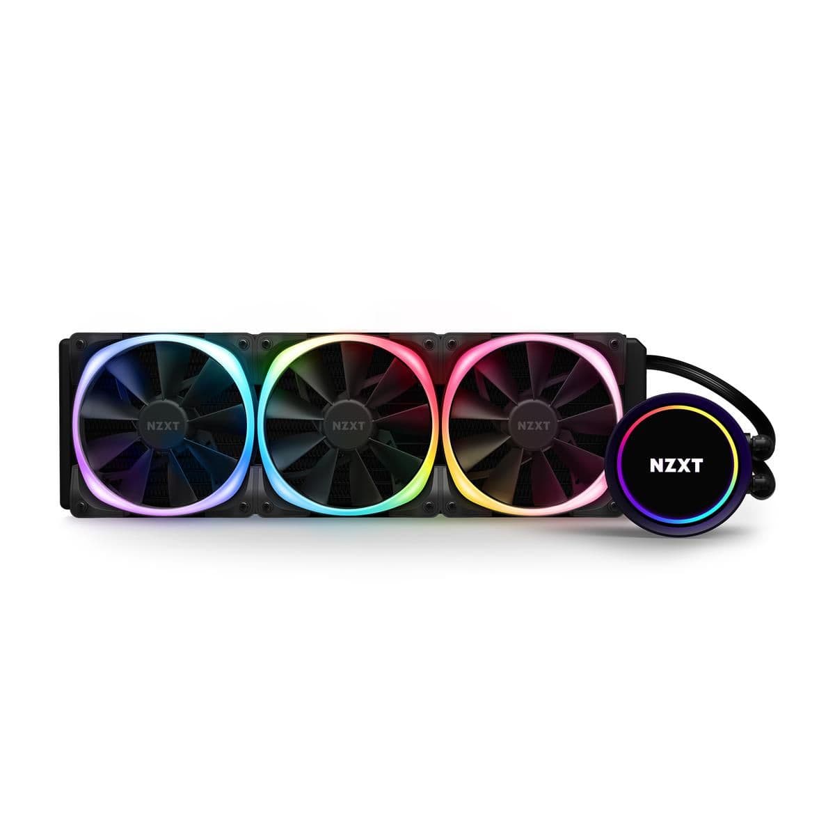 NZXT Kraken X73 Water 360mm RGB 52.44 CFM Black image
