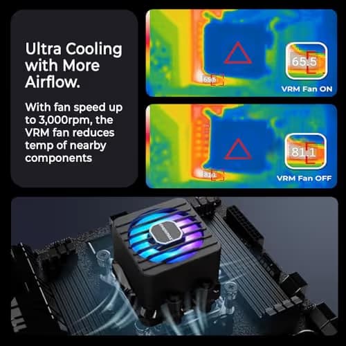 Enermax LIQMAXFLO Water 420mm 78.76 CFM Black image