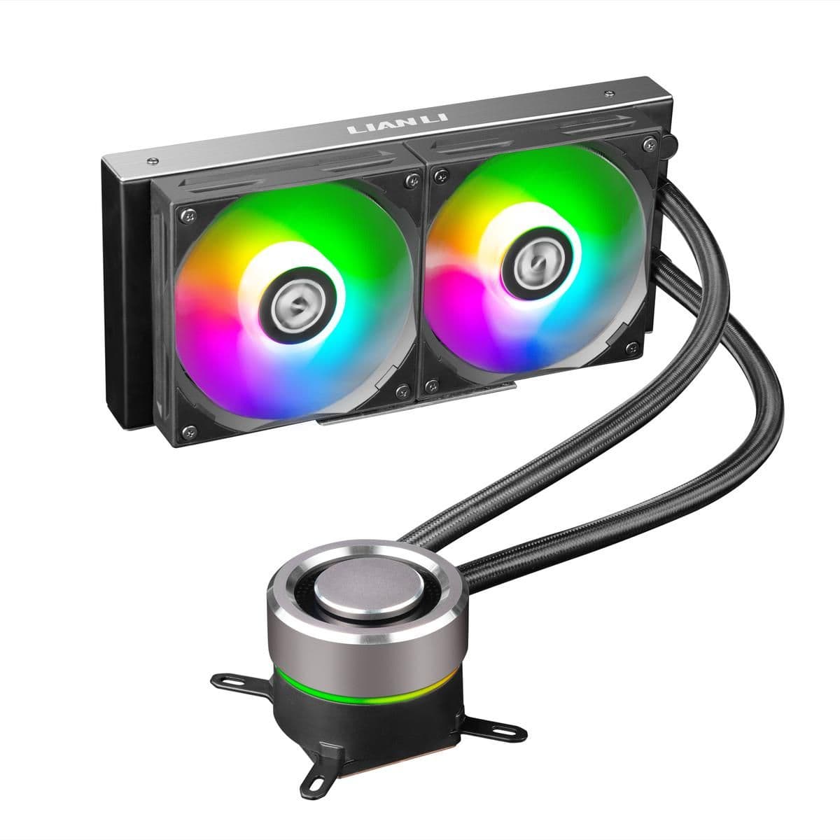 Lian Li GALAHAD AIO Water 240mm RGB 69.17 CFM Black / Silver main image