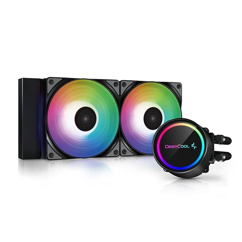 Deepcool GAMMAXX L240 A-RGB Water 240mm A-RGB 69.34 CFM Black image