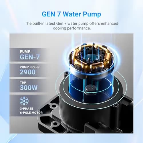 ID-COOLING FX240 INF Water 240mm White image