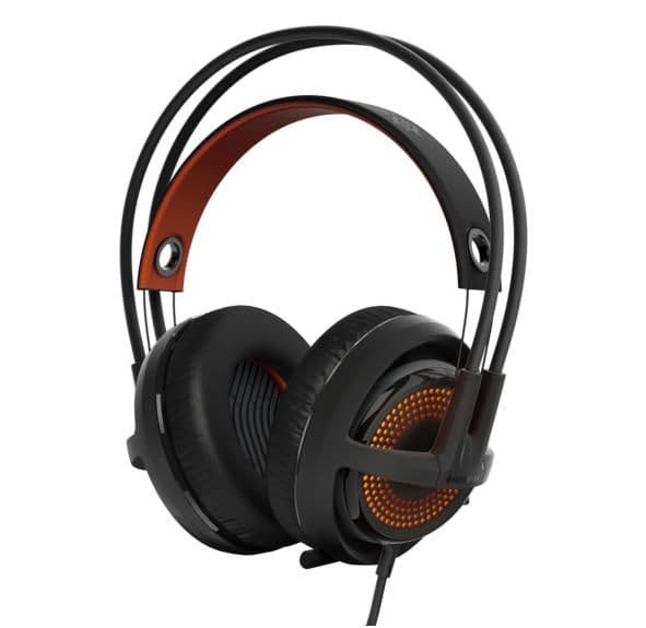 SteelSeries Siberia 350 (Black/Orange) Closed 7.1 Channel Gaming Headset image