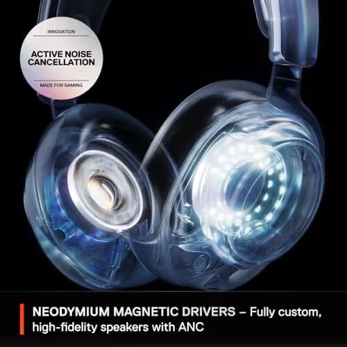 SteelSeries Arctis Nova Pro Wireless Gaming Headset for PC, PS5, and PS4 image