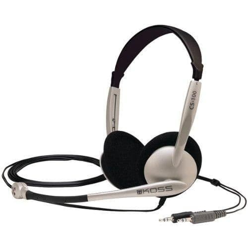 Koss 159617 Closed-Back Headphones Black / Silver main image