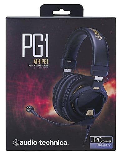Audio-Technica ATH-PG1 Closed-Back Headphones in Black / Gold main image