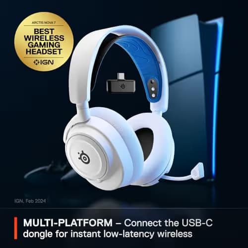 SteelSeries Arctis Nova 7P Wireless Gaming Headset image