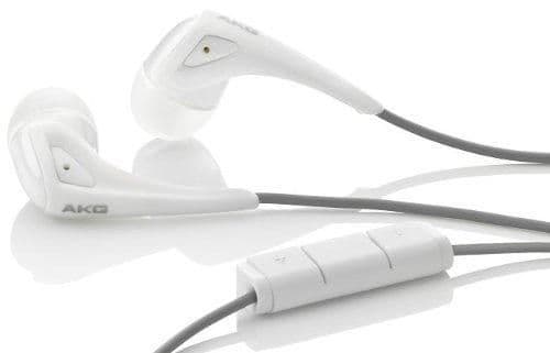 AKG K350 WHT In-Ear With Microphone Headphones main image