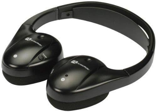 Audiovox IR1CFF Closed Black Headphones image