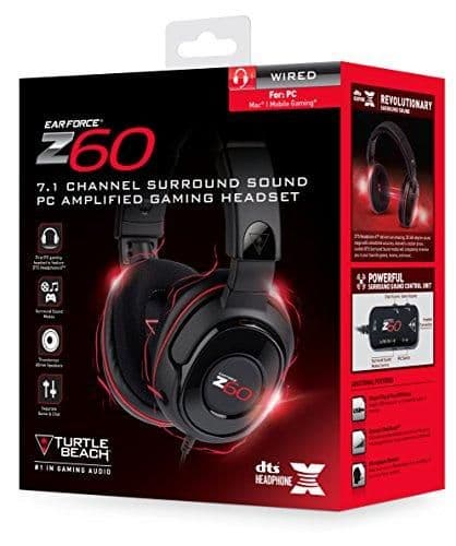 Turtle Beach Z60 7.1 Channel Wired Gaming Headset Closed-Back main image