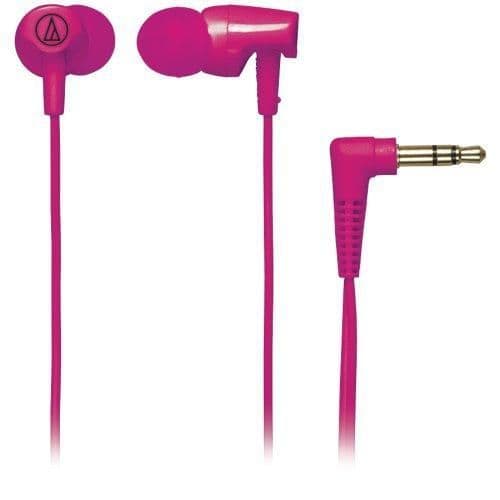 Audio-Technica ATHHCLR100PK Closed In Ear Headphones main image